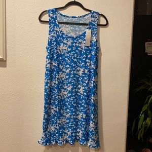 Draper James Blue floral dress size S/M